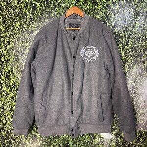 Diamond Supply Co. Charcoal Bomber Jacket